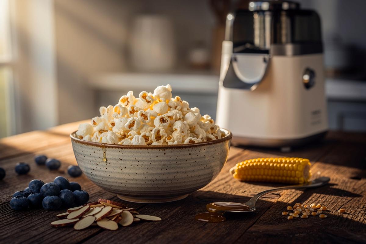 Coraz więcej osób je popcorn na śniadanie i dietetycy tego nie krytykują, szefowie kuchni przyznają