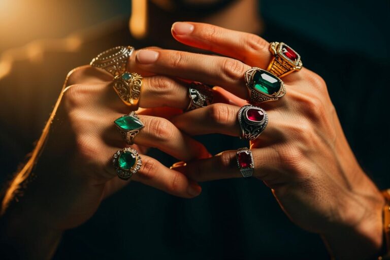 Psycholodzy tłumaczą, dlaczego coraz więcej osób zakłada piętnaście pierścionków naraz