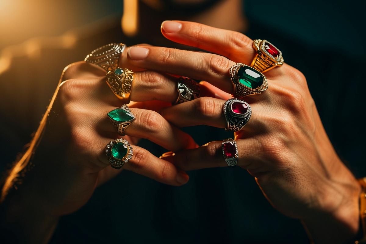 Psycholodzy tłumaczą, dlaczego coraz więcej osób zakłada piętnaście pierścionków naraz